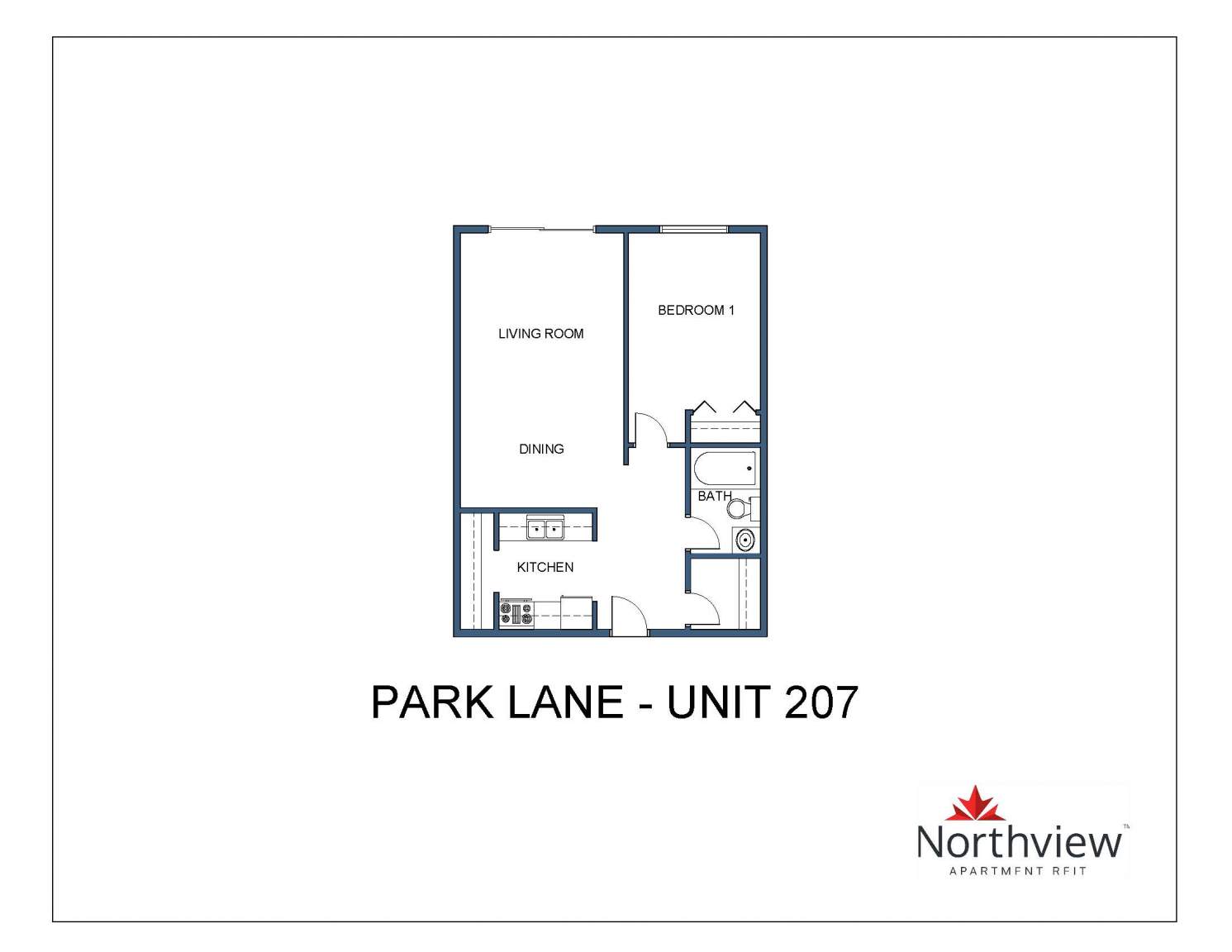 Parklane Apartments - 1 Bedroom 1 Bath 4
