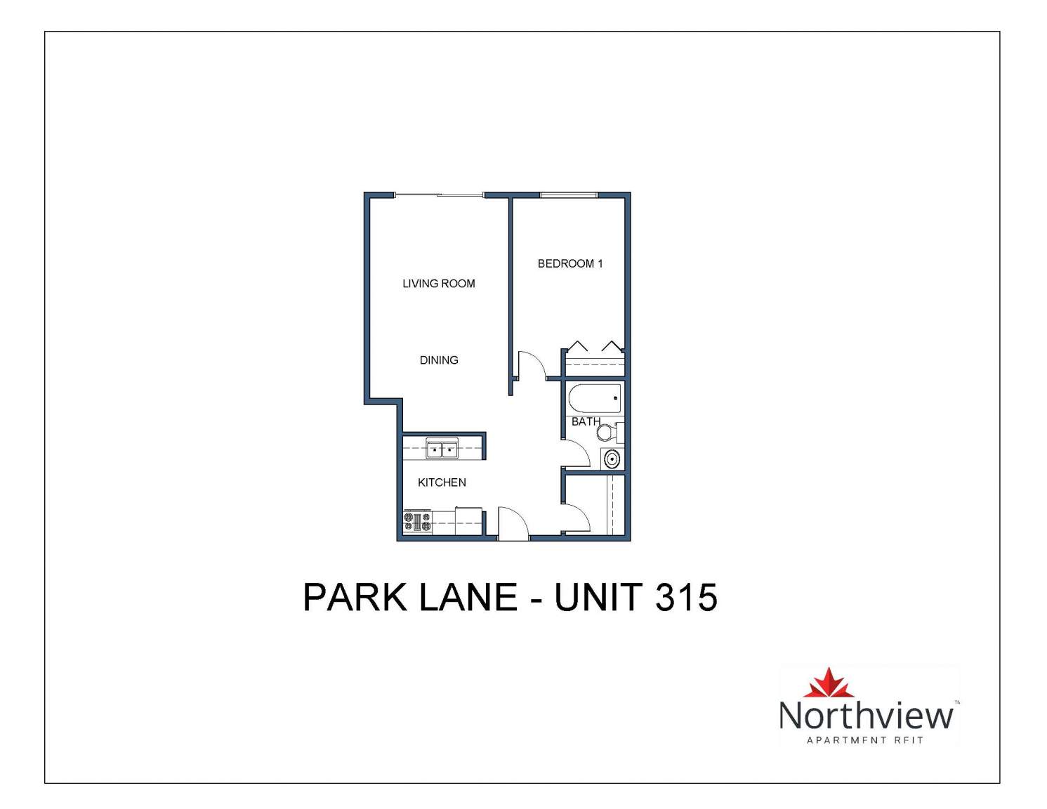 Parklane Apartments - 1 Bedroom 1 Bath 5