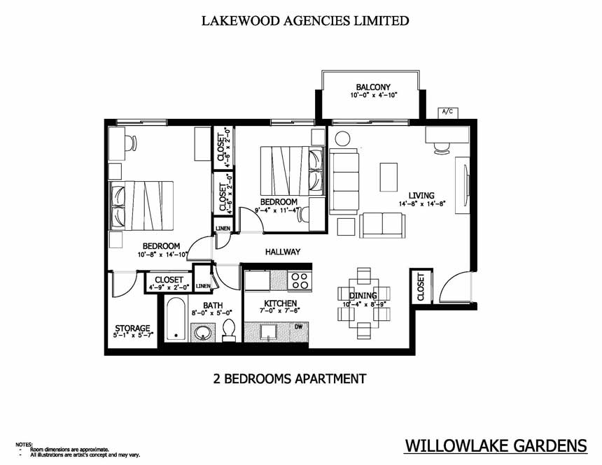 Willowlake Gardens - 1 Bedroom 4