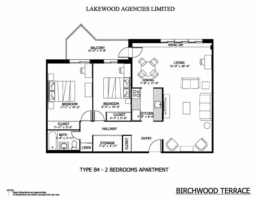 Birchwood Terrace - Bachelor 4