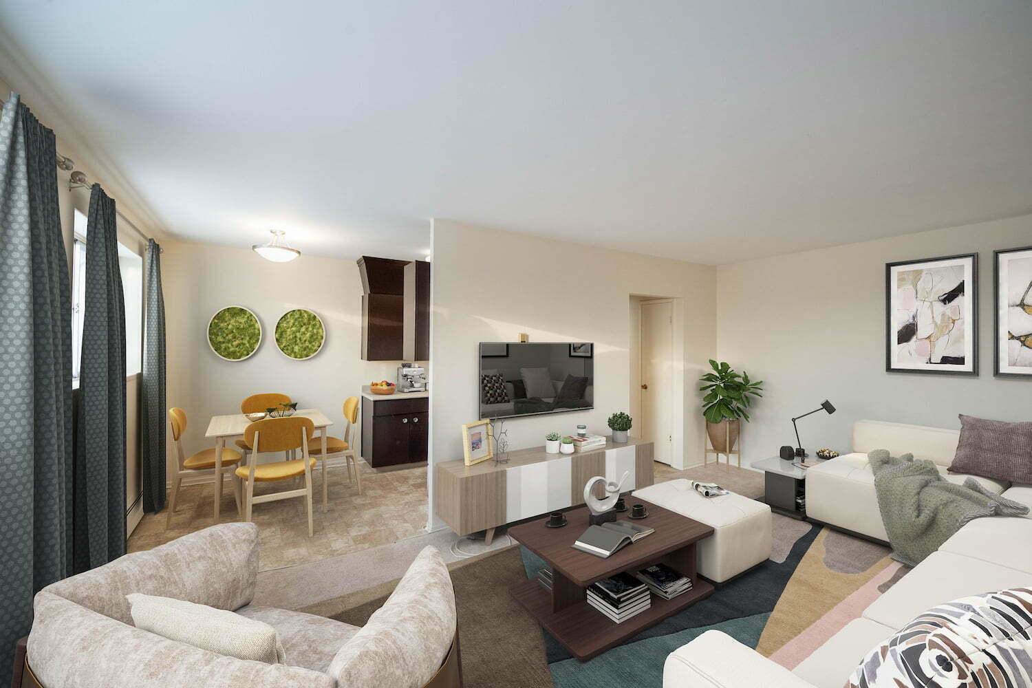 River Clayton Apartments - 1 Bedroom 2