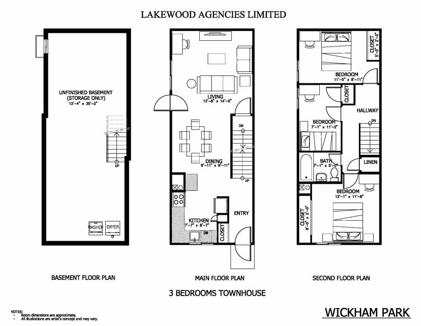 Wickham Park - Large 3 Bedroom Townhouse 3