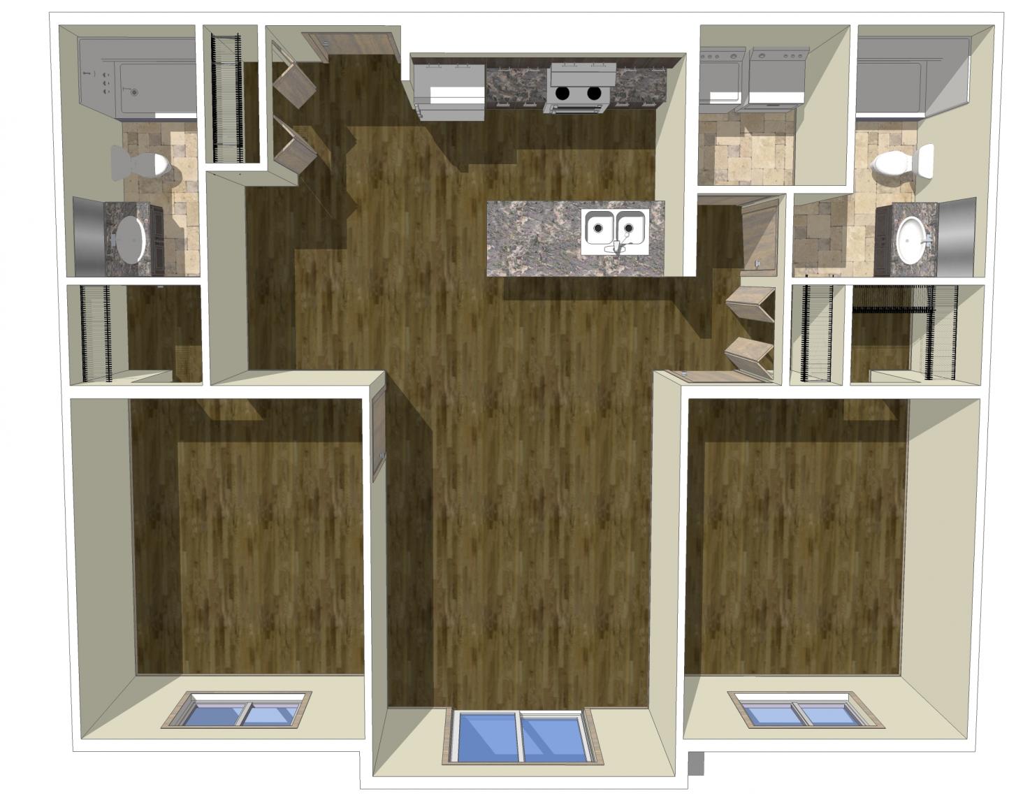 Prairie View Estates - 2 Bedroom 2 Bath 2