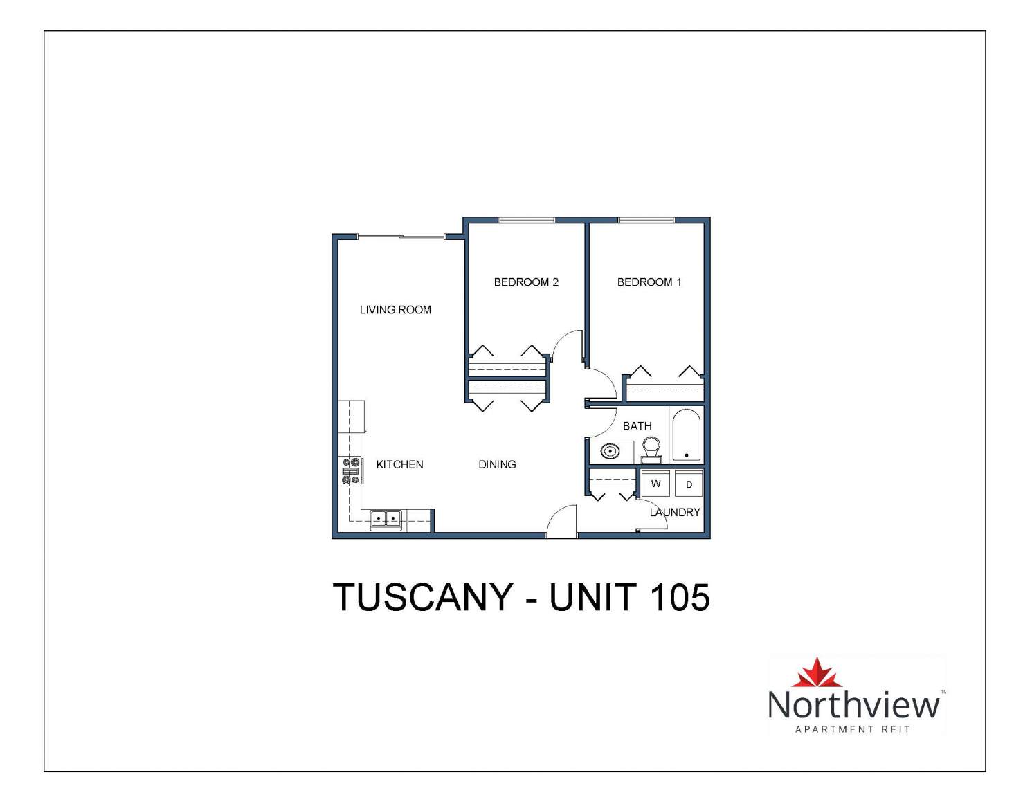 Tuscany Manor - 2 Bedroom 1 Bath 4
