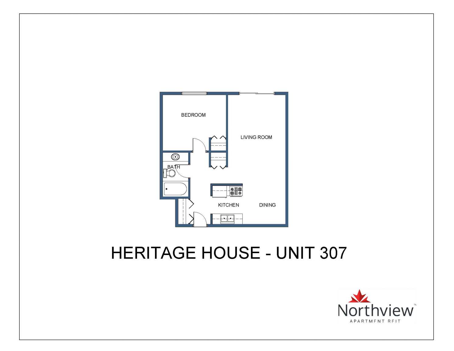 Heritage House - 2 Bedroom 1 Bath