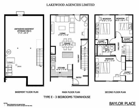 Baylor Place Apartments & Town Homes - 1 Bedroom Apts 2