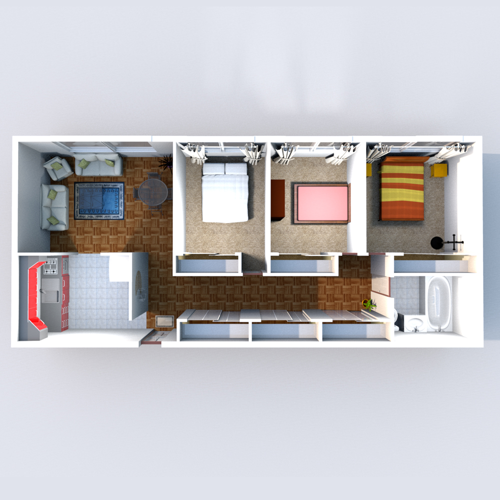 The Woodlands - 1 Bedroom 5