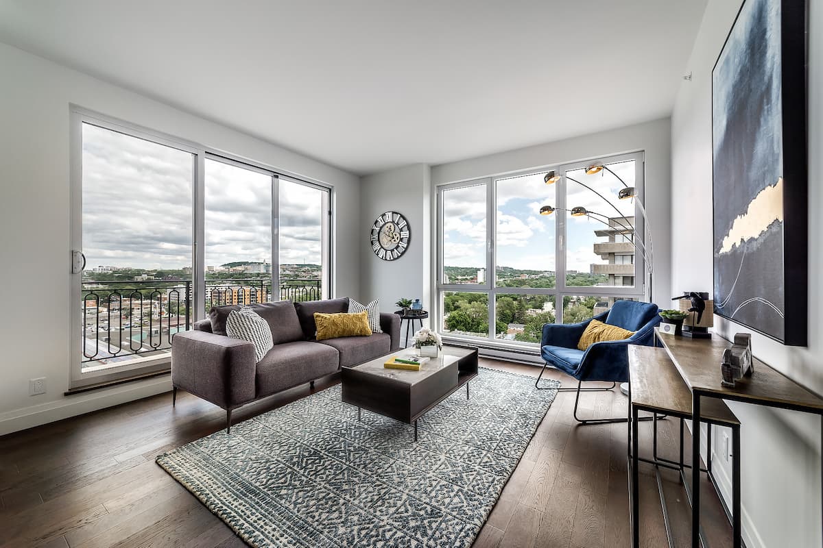 Majestic Côte Saint-Luc - 1 Bedroom available at 6801 Abraham de Sola St, Côte Saint-Luc 2