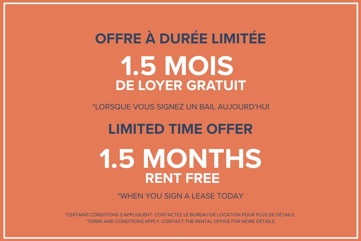 Dominik Apartments - 1 Bedroom available at 1255 rue Saint-Dominique, Montreal